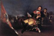 Francisco Goya Godoy as Commander in the War of the Oranges Spain oil painting artist
